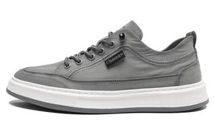 Стильные мужские кеды для скейтбординга с низким верхом серого цвета C°Banner