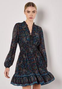 Платье Apricot PAISLEY RUFFLE MINI, Navy/Dark Blue