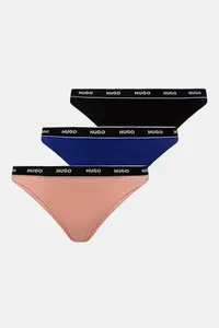 Стринги упаковка из 3 шт HUGO, черный