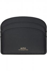 A.P.C. Черный полупрозрачный держатель для карт