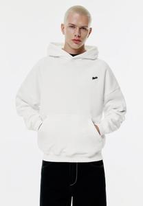 Худи PULL&BEAR STWD EMBROIDERED LOGO, White