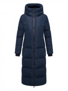 Стеганое пальто Honiaa XVI темно-синего цвета Marikoo