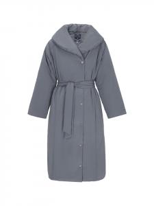 DreiMaster Женское пальто угольно-черного цвета