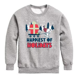 Мальчики 8–20 лет, Peanuts, счастливее праздника, флис Licensed Character