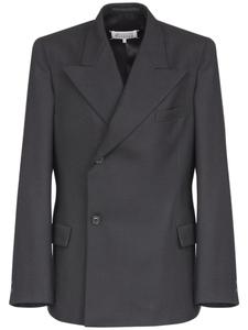 Maison Margiela шерстяной однобортный пиджак, черный