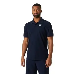 Поло с коротким рукавом Helly Hansen Marstrand, синий