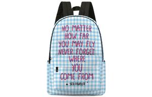 Полиэстеровый рюкзак для ноутбука обычный унисекс синий ONRF, синий 5