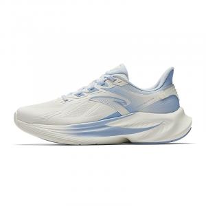 ANTA Женские кроссовки для бега Stinger 6 с амортизацией, износостойкие, низкие, серо-синие