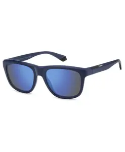 Стильные солнцезащитные очки с 5-кратным цветовым кодированием Polaroid, синий