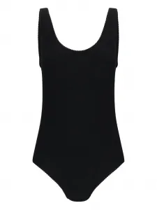 Боди с U-образным вырезом на спине Magda Butrym, черный