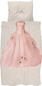 SNURK Princess Бежевый комплект постельного белья, размер 135x200см + 80x80см Snurk