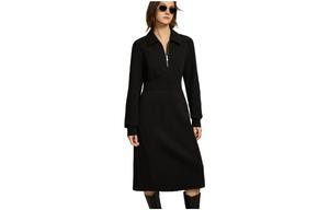 Юбка с длинными рукавами осень женская ELLE, черный