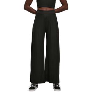 Брюки Urban Classics Wide Mid Waist, черный