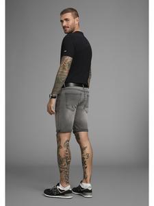 Джинсовые шорты серого цвета Bruno Banani