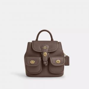 Сумка-рюкзак Hadley от Coach Outlet, золотой