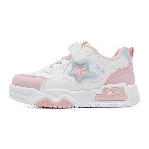Детские скейтерские кроссовки Kids WARRIOR, белый/розовый/синий