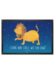 Коврик для ног Mr. & Mrs. Panda, цвет sternenhimmel blau