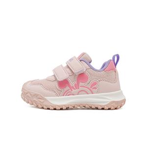 Низкие повседневные детские туфли с противоскользящей подошвой, амортизацией, устойчивостью к истиранию и дышащим материалом для детей 3-7 лет BOBDOG, розовый