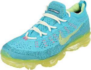 Мужские кроссовки для бега Nike Air Vapormax 2023 Flyknit, Baltic Blue/Green Abyss/Hot Punch/Citron Tint