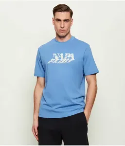 Футболка S-LODESTAR SS relaxed fit Napapijri, синий