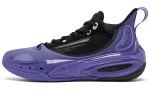 Venom Fang PRO 3.0 Joker Mid Top Баскетбольные кроссовки мужские фиолетово-черные QIAODAN, Illusion Purple Black