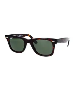 Классические поляризованные солнцезащитные очки Wayfarer Ray-Ban, коричневый