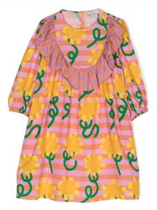 Stella McCartney Kids платье с принтом, розовый