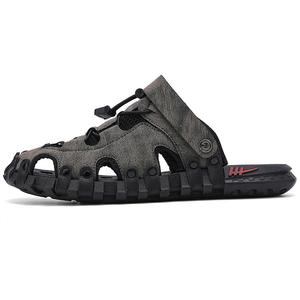 Shiozawa Мужские противоскользящие быстросохнущие стойкие к истиранию закрытые тапочки коричневые, цвет Brown