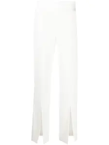 Брюки с завышенной талией Simkhai, белый