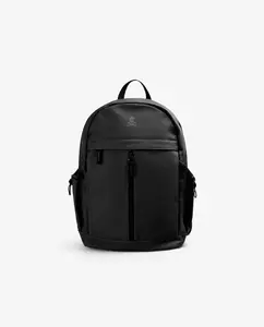 Мужской рюкзак с изображением черепа на передней и задней части, с верхней ручкой Scalpers, черный