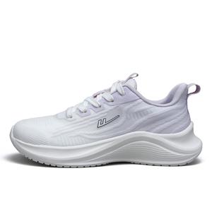 WARRIOR Женские беговые кроссовки низкие фиолетово-сине-розовые с белым, цвет White Purple