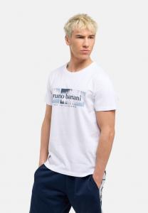 Футболка Bruno Banani LOGODRUCK DALTON, Weiß/White
