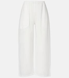 Нико укороченные брюки-бочонок из рами Leset, Parchment