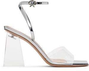 Босоножки на каблуке Cosmic 85 Silver Gianvito Rossi