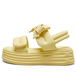 YEARCON Женские желтые повседневные туфли, цвет Yellow