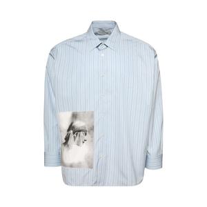 Топ Lanvin Chemise Ample Imprimé Archives, Blue