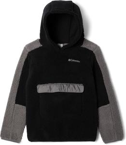 Толстовка Columbia Boys Rugged Ridge Sherpa с капюшоном, Black/City Grey