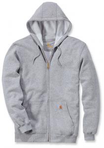 Худи Carhartt Midweight Zip Hoodie, светло-серый