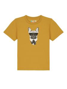 Футболка wat? Apparel, цвет ocker