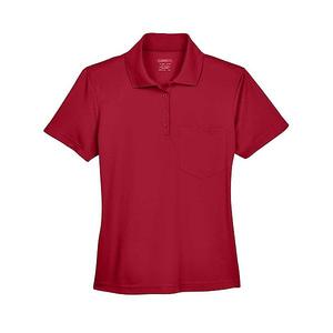 Женская поло Origin Performance с карманом Core365, Classic Red