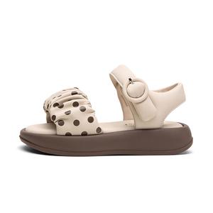 Нескользящие, амортизирующие, износостойкие, дышащие, легкие детские сандалии для детей ST&SAT, бежевый