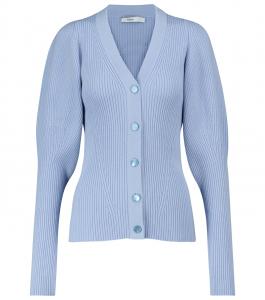 Кардиган Indre из смесовой шерсти Safiyaa, Soft Sky