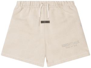 Детские флисовые футбольные шорты Fear of God Essentials, серый