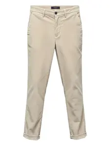 Вельветовые брюки прямого кроя 40 Weft, светло-бежевый