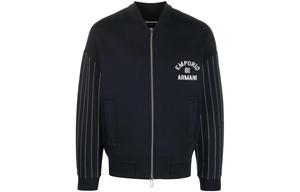 EMPORIO ARMANI Джерси свитер с вышитым логотипом, Marine Blue