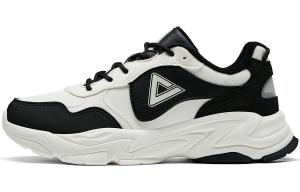 Cangyun Амортизирующие Увеличивающие Рост Износостойкие Низкие Повседневные Кроссовки Женские PEAK, Бежевый/Черный