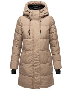 Зимнее пальто MARIKOO Kaituu XVI, Dark beige