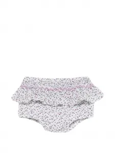 Цветочные блуумеры с оборками Siola, белый