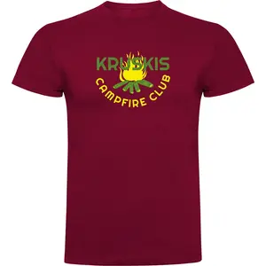Футболка с коротким рукавом Kruskis Campfire Club, красный