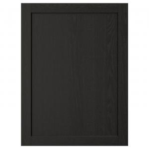 Дверь, черная морилка, 60x80 см IKEA Lerhyttan